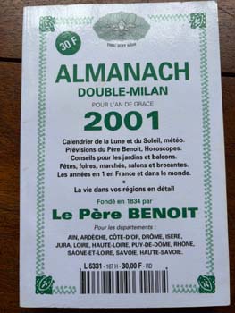 L'almanach du Père Benoit 2001 