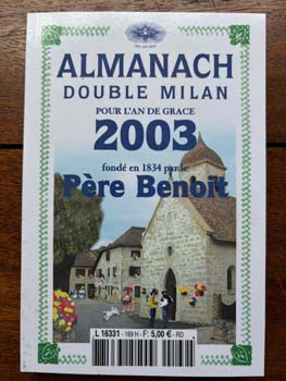 L'almanach du Père Benoit 2003 